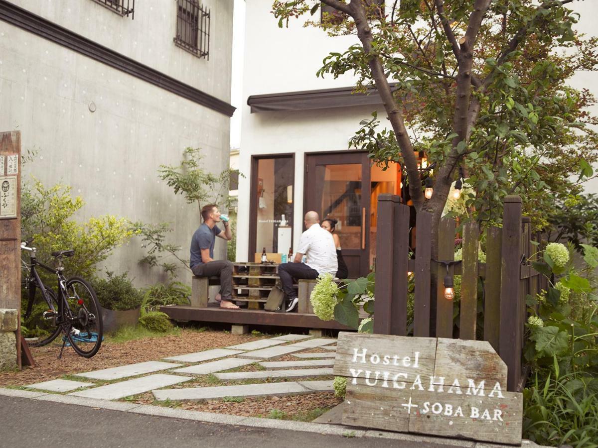 Hostel Yuigahama + Soba Bar, Kamakura Bagian luar foto